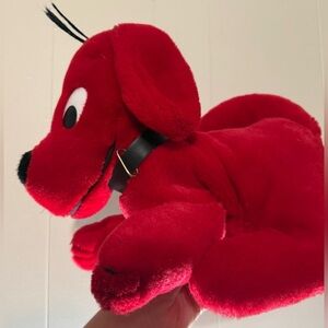 Vintage Clifford the Big Red Dog Plush Hand Puppet